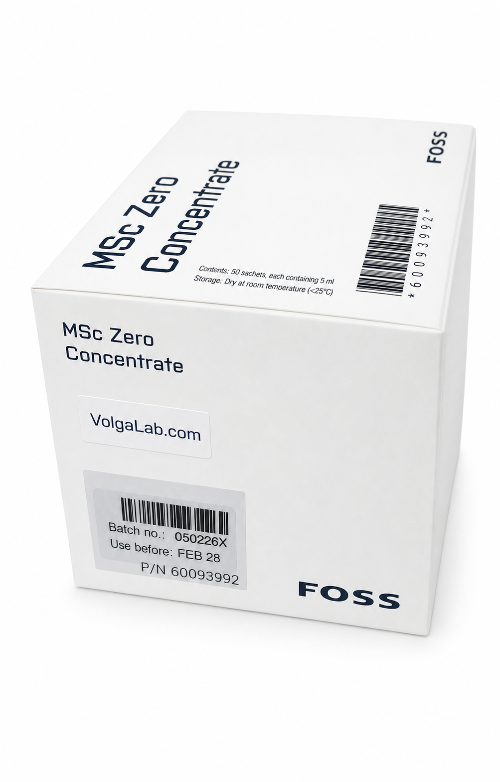 Концентрат нулевой жидкости FOSS MSc Zero артикул 60093992